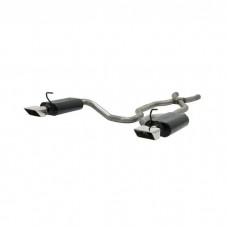 Exhaust, Flowmaster Force II, X-Member Back, 70-73 SB