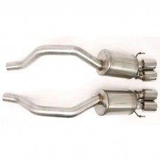 2006-2013 Corvette B&B Exhaust System Gen 3 Fusion Z06/ZR1 With Quad Round Tips