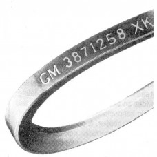 Camaro Air Conditioning Belt, 396ci, For Cars With Automatic Transmission, 1969