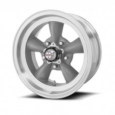 American Racing Torq-Thrust D Gray Wheel,Machine Lip,15X7