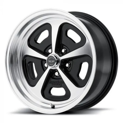 American Racing 500 MONO Black Machined Wheel , 17X8