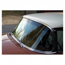 1955-1956 Chevy Windshield Smoke Tinted W/ Dark Gray Shade Band, Hardtop, Convertible, & Nomad