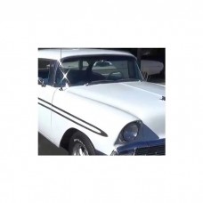 1955-1956 Chevy Windshield Smoke Tinted, Hardtop, Convertible, & Nomad