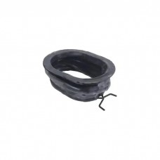 Heater Inlet Collar & Connector - Metal Ring & Rubber Bellows With Squeeze Clamp Built-In - Ford