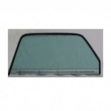 1947-1950 Chevy-GMC Truck Door Glass Assembly With Black Frame-Green Tinted Glass, Left