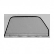 1947-1950 Chevy-GMC Truck Door Glass Assembly With Black Frame-Grey Tinted Glass, Left