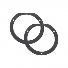 Ventilator Rear Duct Spring Seals - Rubber - Mercury