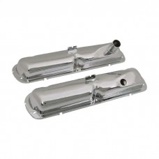 Windsor V8 Chrome Valve Covers - Original 289 HiPo Style