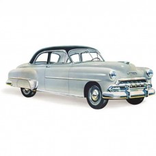 Chevy Vent Glass, Clear, Business And Sport Coupe, Styleline 2 & 4-Door Sedan And Station Wagon, 1949-1952