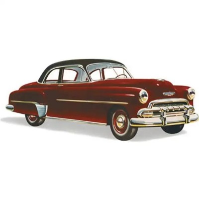 Chevy Rear Glass, Tinted, Business And Sport Coupe, 1949-1952